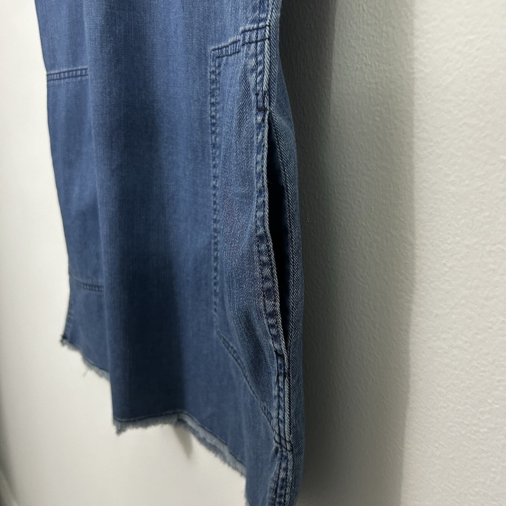 Wilfred Blue Denim Mini Dress - Picture 9 of 14
